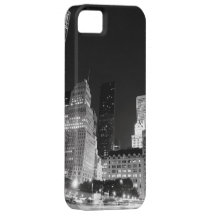 Central Park y horizonte de Manhattan, New York Ci iPhone 5 Case-Mate Fundas