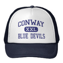 Centro Conway de los diablos azules de Conway gorras