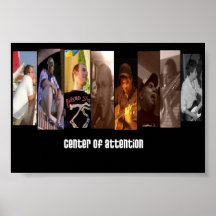 Centro de la atención poster