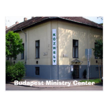 Centro del ministerio de Budapest Tarjeta Postal