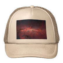 Centro galáctico de la vía láctea, estrellas, nube gorras