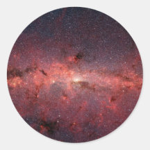 Centro galáctico de la vía láctea, estrellas, nube etiquetas  