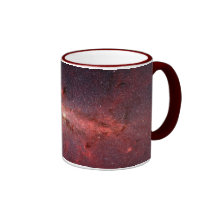 Centro galáctico de la vía láctea, estrellas, nube tazas