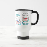 Cepillo y seda taza de café