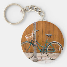 Cerca de ciclo que monta en bicicleta del ciclo de llavero personalizado