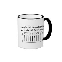 Cerca-Puente de la pieza de Bruselas Griffon de la Tazas