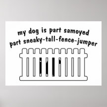 Cerca-Puente de la pieza del samoyedo de la parte Impresiones