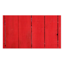Cerca roja tarjeta de visita