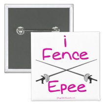 cerco ROSA del Epee (empuñadura de pistola) Pin