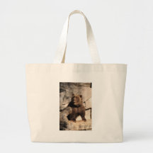Cerda del oso grizzly bolsas