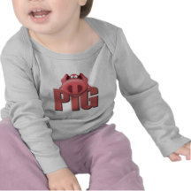 cerdo camisetas