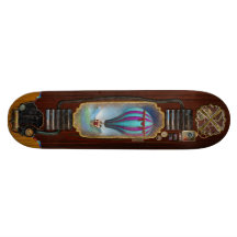 Cerdo del vuelo - globo - para arriba para arriba  tabla de skate