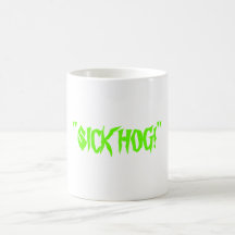 "CERDO ENFERMO!" Taza