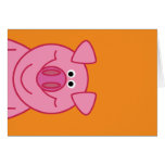 CERDO FELIZ FELICITACIÓN