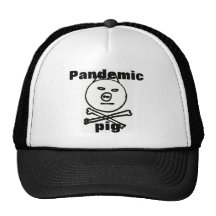 Cerdo pandémico gorras