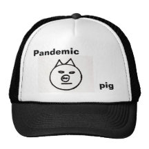 Cerdo pandémico gorro