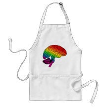 Cerebro del arco iris delantales