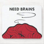 Cerebros de la necesidad (cerebro muerto del búho  tapete de ratón