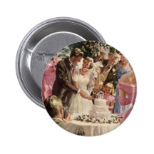 Ceremonia de boda del vintage pin