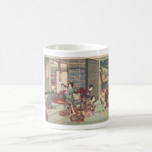 Ceremonia japonesa del nacimiento - taza