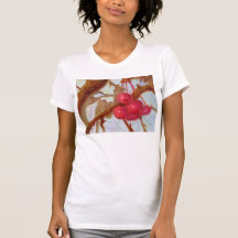 Cerezas, la camiseta de las mujeres