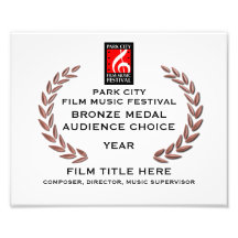 Certificado 10" de la medalla de bronce x 8" arte fotográfico
