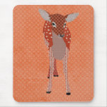 Cervatillo retro Mousepad