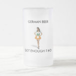 ¿CERVEZA ALEMANA, CONSEGUIDA BASTANTES? NO TAZAS