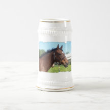 Cerveza árabe alerta Stein del caballo Taza De Café