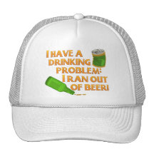 Cerveza de consumición divertida gorras de camionero