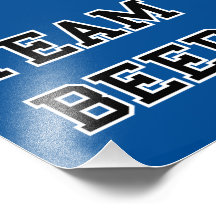 Cerveza del equipo - cualquiera colores del equipo cojinete