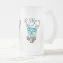 ¿Cerveza fría? Híbrido polar divertido de los cier Taza