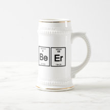 Cerveza Stein - cerveza (Berylium-Erbio) de la quí Tazas De Café
