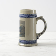 Cerveza Stein de Alaska del glaciar de Juan Hopkin Taza De Café