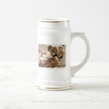 Cerveza Stein de la imagen del flamenco Taza