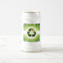 Cerveza Stein de los aspectos medioambientales Tazas De Café