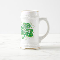 Cerveza Stein del día del St. Patricks tazas