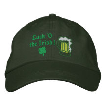 Cerveza: Suerte O el irlandés Gorra De Béisbol