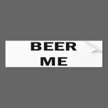 Cerveza yo pegatinas de parachoque