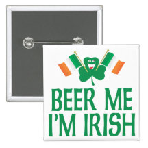 Cerveza yo soy irlandés pin