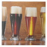 Cervezas y cervezas inglesas clasificadas azulejo ceramica