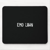Césped de Emo Tapetes De Ratón