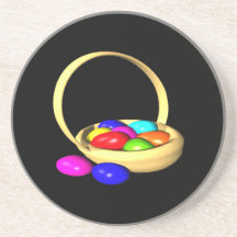 Cesta de Pascua Posavasos Manualidades