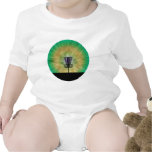 Cesta del golf del disco del teñido anudado camisetas