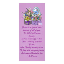 Cestas de Pascua Tarjetas Publicitarias
