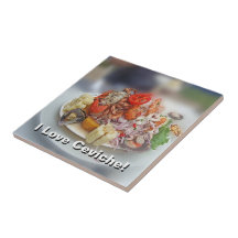 ¡Ceviche peruano! Azulejo