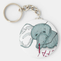 CF4L Hellephant Llaveros