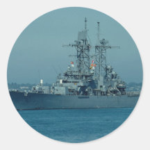 CGN 35" Truxton", crucero de propulsión nuclear, S Etiqueta Redonda