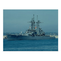 CGN 35" Truxton", crucero de propulsión nuclear, S Tarjeta Postal