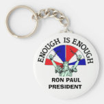 CHAINx, PRESIDENTE de RON PAUL Llaveros